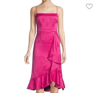 AMUR Pink Midi Dress